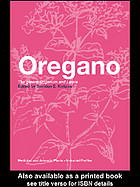 oregano the genera origanum and lippia