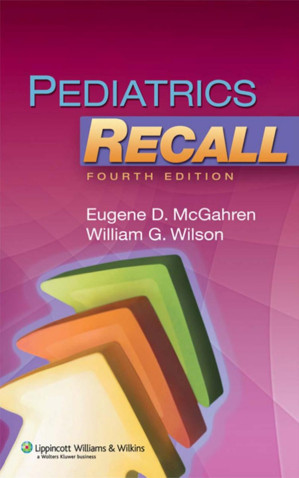 pediatrics recall recall series 4th edition