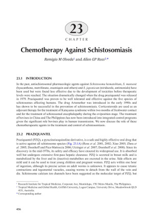 schistosoma biology pathology and control