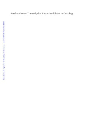 small molecule transcription factor inhibitors in oncology
