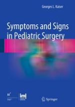 symptoms and signs in pediatric surgery