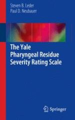 the yale pharyngeal residue severity rating scale
