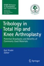 tribology in total hip and knee arthroplasty potential drawbacks and benefits of commonly used materials 2014 release