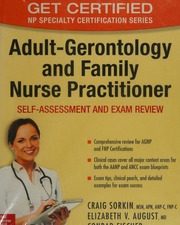 adult gerontology and family nurse practitioner self assessment and exam review