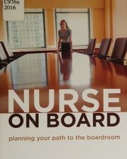 nurse on board planning your path to the boardroom