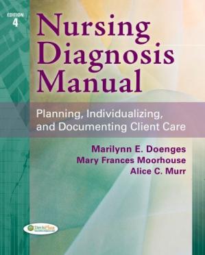 nursing diagnosis manual planning individualizing and documenting client care
