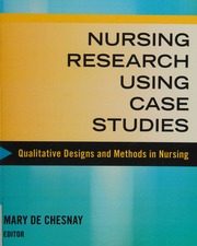 nursing research using case studies