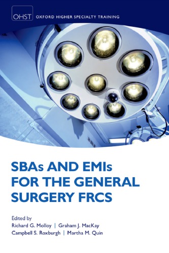 sbas and emis for the general surgery frcs oxford higher specialty training