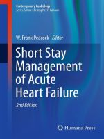 short stay management of acute heart failure contemporary cardiology