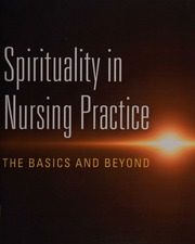 spirituality in nursing practice the basics and beyond