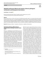 systemic sclerosis